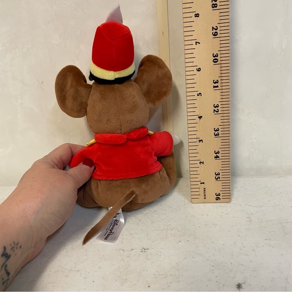 Disney Parks Dumbo Timothy Q Mouse Plush 8 inch Stuffed Animal Toy - Picture 7 of 8